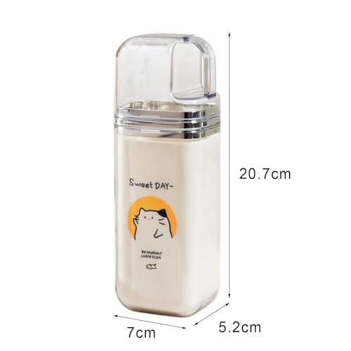 HASTHIP® 1 Piece Travel Wash Cup Three-in-One Portable Toothbrush Storage Box Dental Care Rinsing Cup Thickened HASTHIP® 1 Piece Travel Wash Cup Three-in-One Portable Toothbrush Storage Box Dental Care Rinsing Cup Thickened